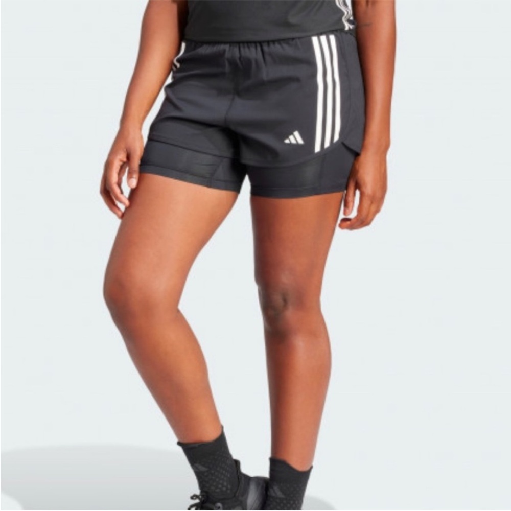 adidas Women's Black Athletic Shorts